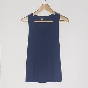 Tank Top Soft Navy Blue Medium